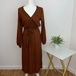 DownEast Fall Midi Dress-Size S